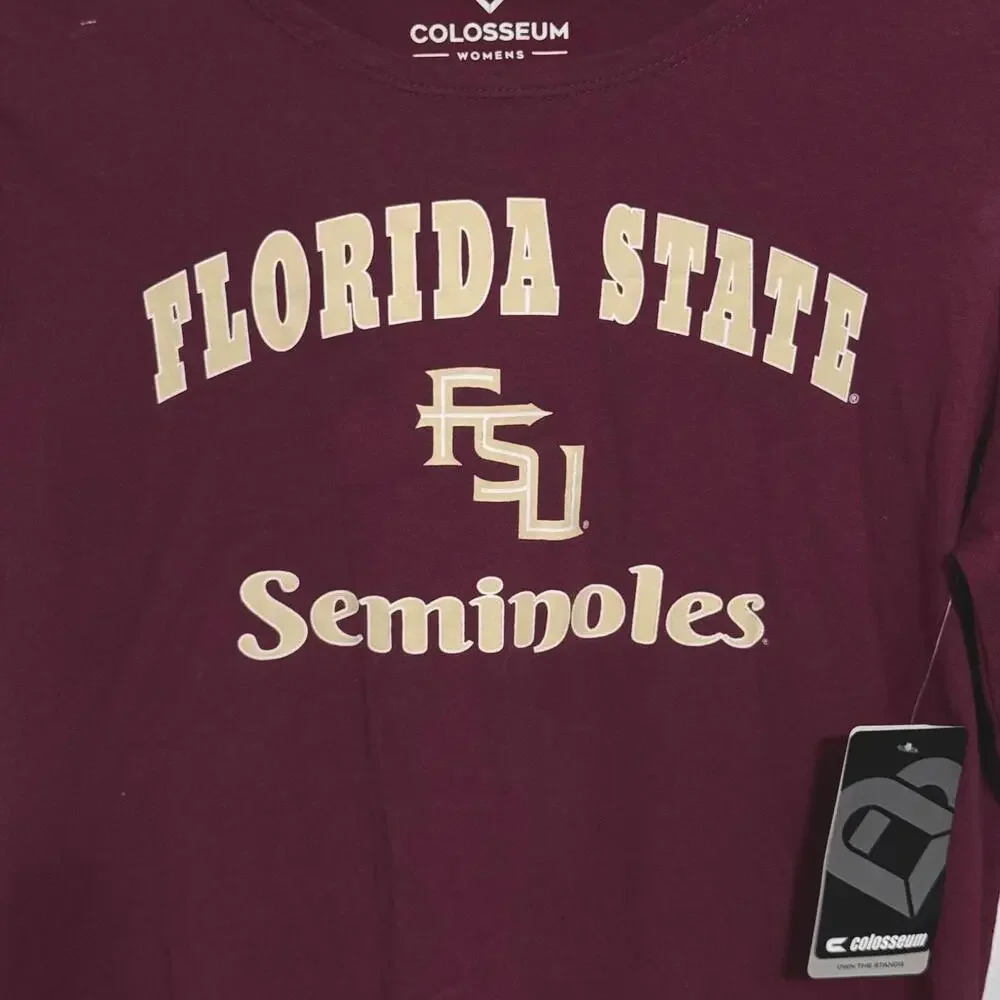 FSU Seminoles Hoodie Women's Medium NWT Florida State *SEE NOTES Colosseum Logo - Picture 3 of 8